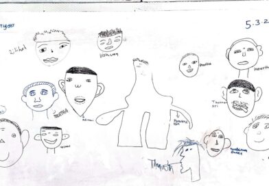 Thanush Portrait by Young Artists